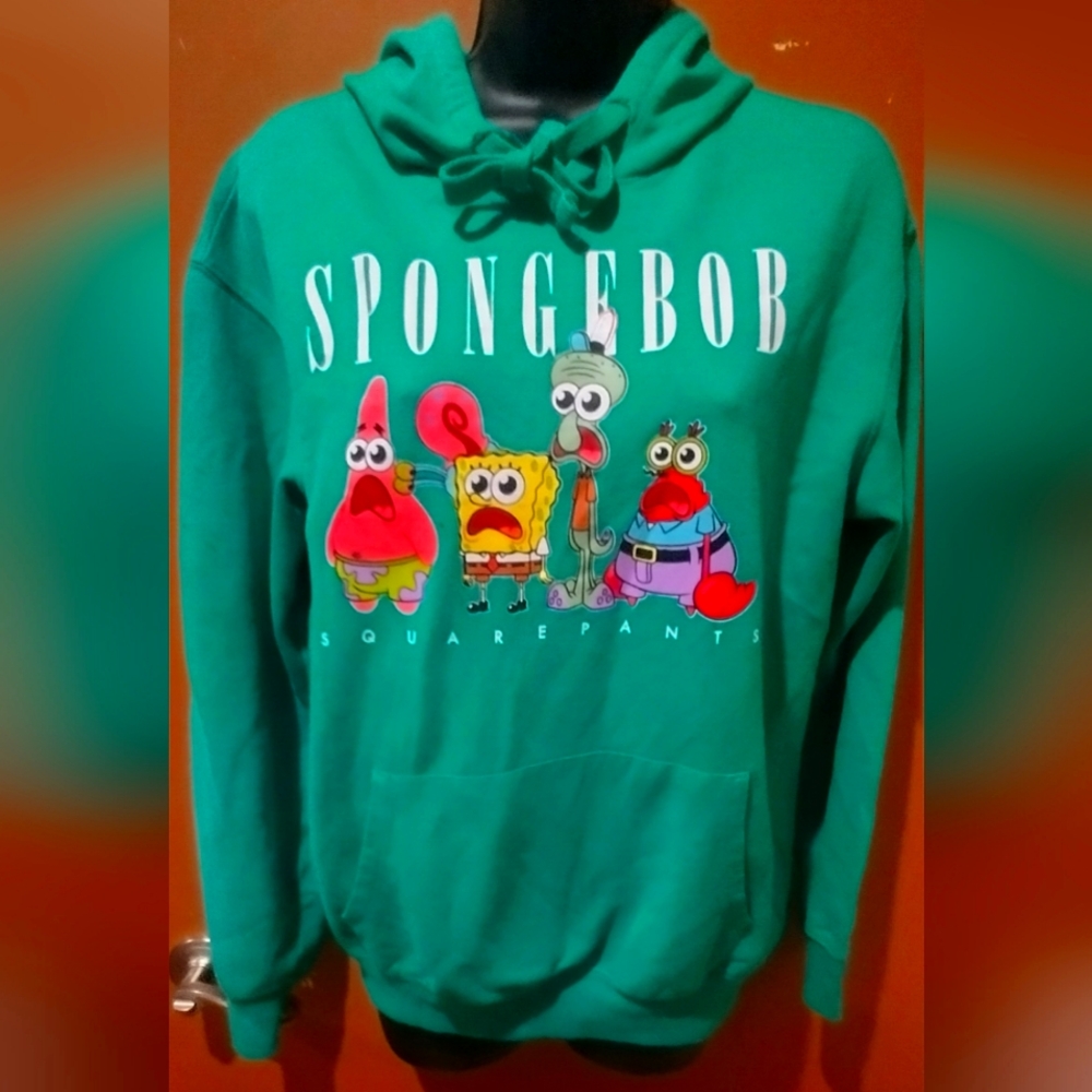 TTL SpongeBob SquarePants Pullover Sweater Size Small S